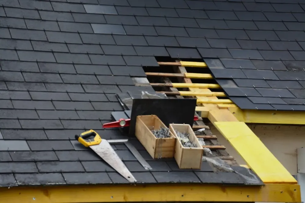 Réfection de toiture ardoise à Doncols